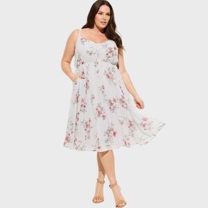 NWOT Torrid Chiffon dress Size 2 (2x)